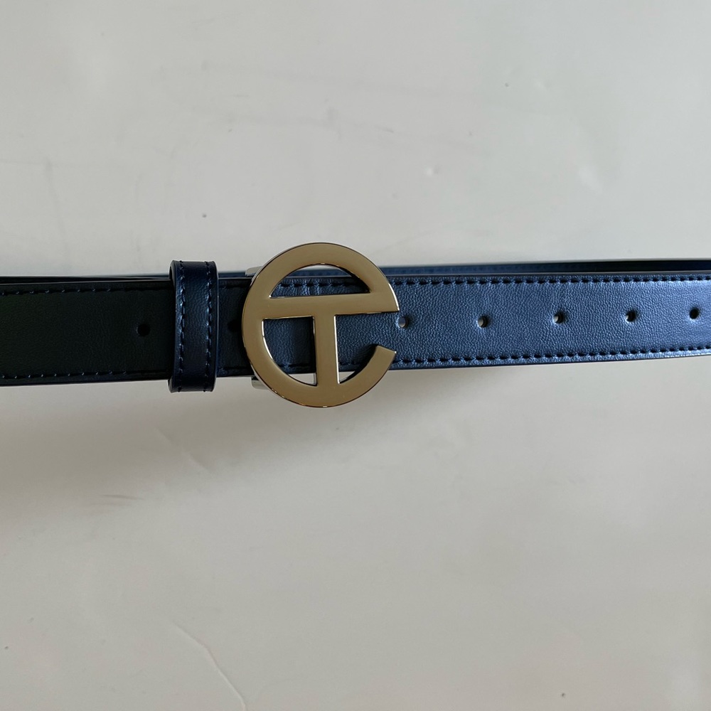 Authentic Telfar Logo Belt in excellent condition.